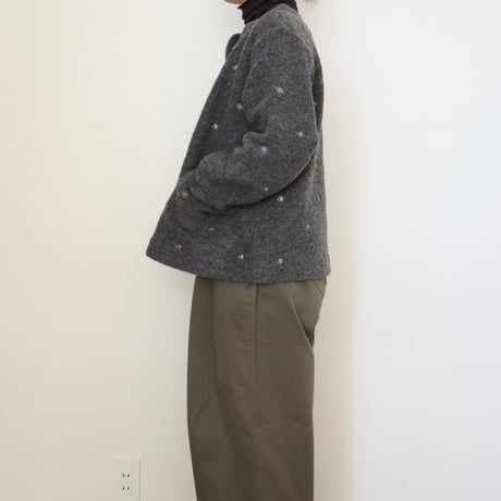 U PHORICA ウール刺繍ジャケット