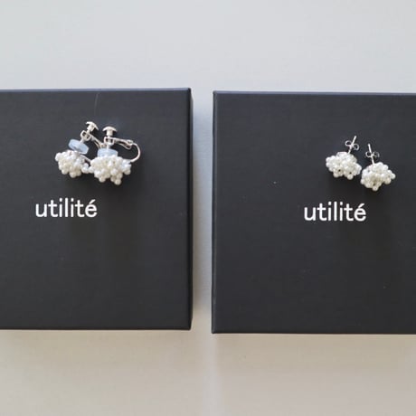 utilite 淡水パールピアス/イヤリング