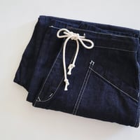caqu FSリネンイージーワイドパンツ