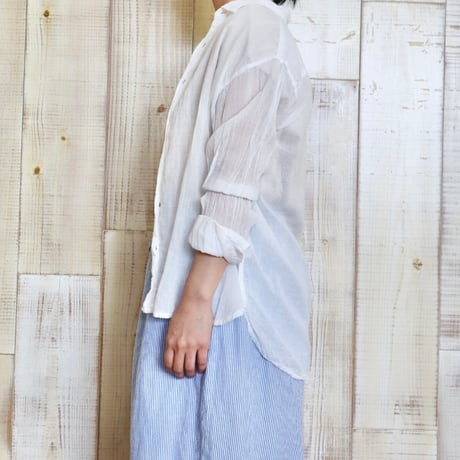 ARMEN utilityレギュラーカラーシャツ