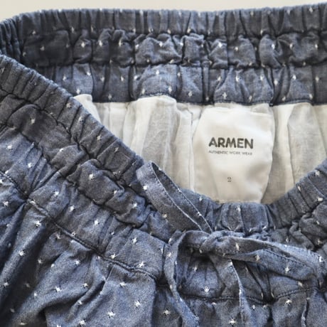 ARMEN プリーツイージースカート