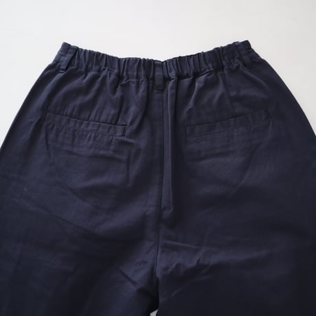TISSU コットンリネンタックテーパードパンツ