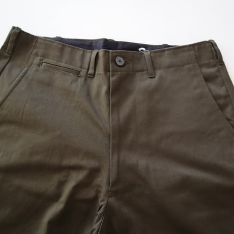 maison de soil HOMME ウエストポイントオーセンティックトラウザーズパンツ
