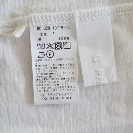 U  PHORICA　DEEPEND Randm天竺長袖Tシャツ