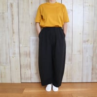 TRAVAIL MANUEL フレンチリネンキャンバスコクーンパンツ