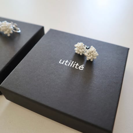 utilite 淡水パールピアス/イヤリング