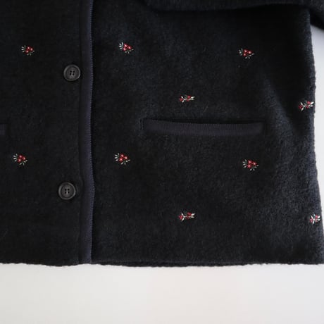 U PHORICA ウール刺繍ジャケット