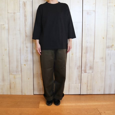 STANP AND DIARY クルーネック長袖Tシャツ