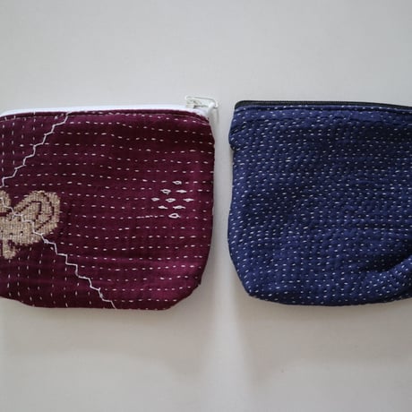 Lila&Fleur カンタキルトポーチ S