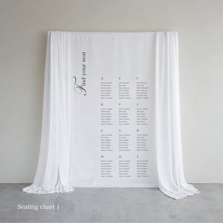 CLASSIC 200 ｜ Seating chart