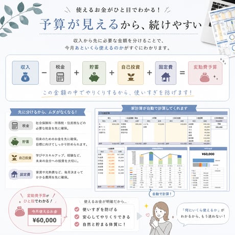 2027年版続かなかった人におすすめエクセル家計簿