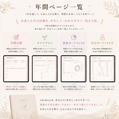 LifeStory｜お金の不安を、安心に変えるデジタル手帳(2027年版）