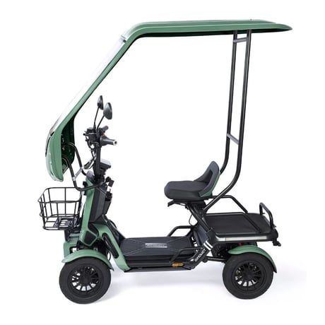 専用ルーフ付 AINOHOT SAGA life （アイノホット サガ ライフ）110ｷﾛ走行四輪 特定小型原付