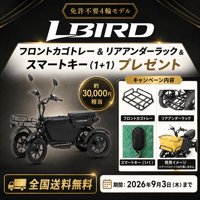 【キャンペーン中】Sun Emperor LBIRD (サンエンペラー/エルバード)/特定小型原付