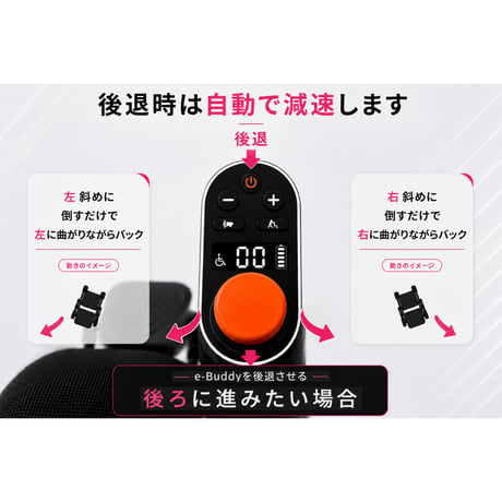e-Buddy（イーバディー）｜電動車いす・介助アシスト・歩行器の1台3役