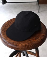 ScaleCraft - COTTON WASHI 4 PANEL CAP (BLACK) -DEAD STOCK-