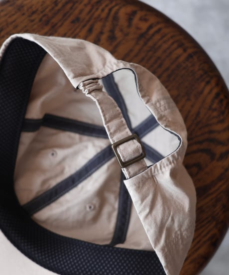 ScaleCraft - COTTON WASHI 6 PANEL CAP (BEIGE) -DEAD STOCK-