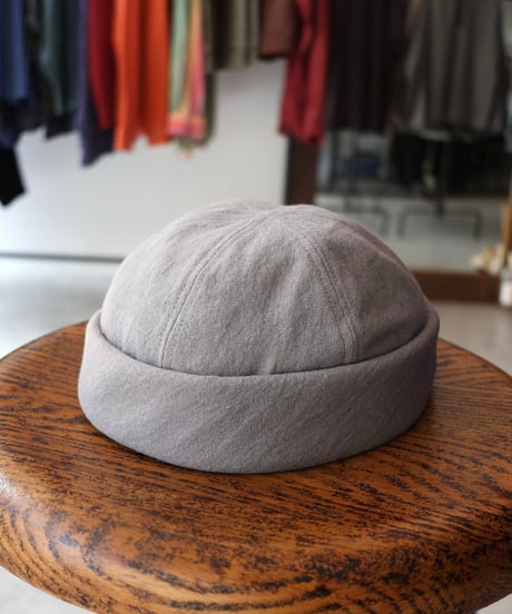 ScaleCraft - COTTON LINEN ROLL CAP (GREY) -DEAD STOCK-