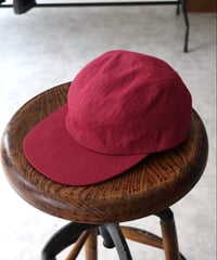 ScaleCraft - COTTON LINEN 4 PANEL CAP (MAROON) -DEAD STOCK-