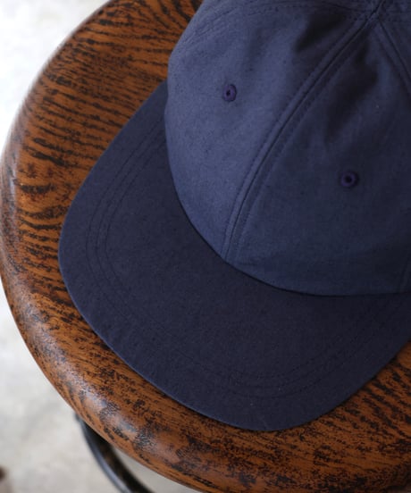 ScaleCraft - COTTON LINEN 6 PANEL CAP (NAVY) -DEAD STOCK-