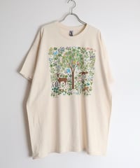 2000s "LIBERTY GRAPHICS" test sample print t-shirt -DEADSTOCK-