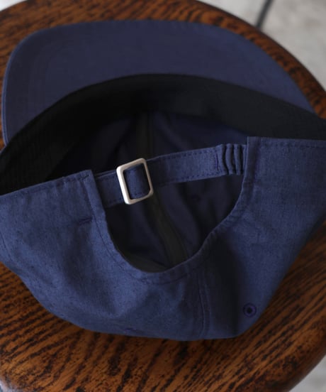 ScaleCraft - COTTON LINEN 6 PANEL CAP (NAVY) -DEAD STOCK-