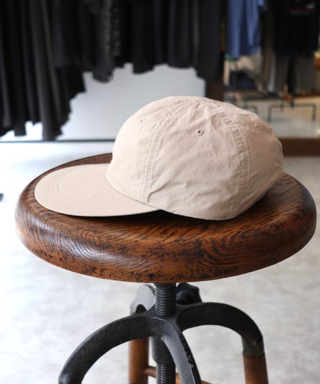 ScaleCraft - COTTON WASHI 6 PANEL CAP (BEIGE) -DEAD STOCK-