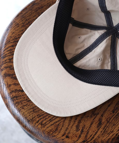 ScaleCraft - COTTON WASHI 6 PANEL CAP (BEIGE) -DEAD STOCK-