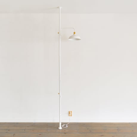 DRAW A LINE ShadeArmS Floorlight Set SET-RodC-LampSS-BK / SET-RodC-LampSS-WH