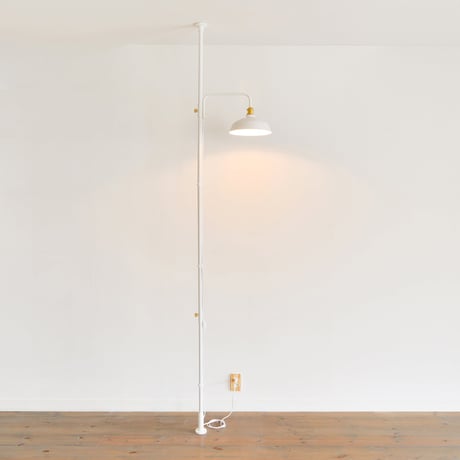 DRAW A LINE ShadeArmS Floorlight Set SET-RodC-LampSS-BK / SET-RodC-LampSS-WH