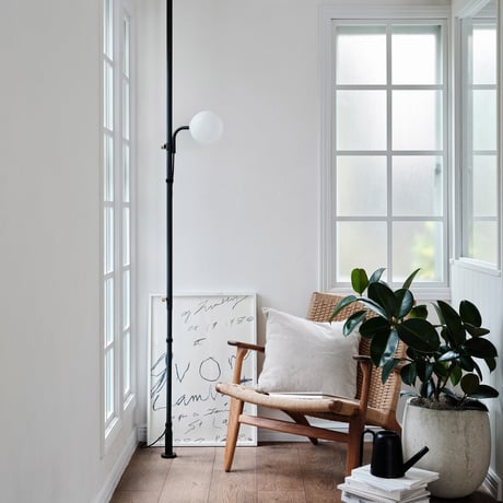 DRAW A LINE Ball Floorlight Set BK SET-D-BFL-BK