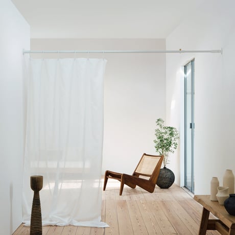 DRAW A LINE カーテン間仕切りセット SET-D-CM-WH / SET-D-CM-BK