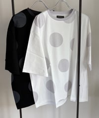 RÉAC / ツートンドットTシャツ