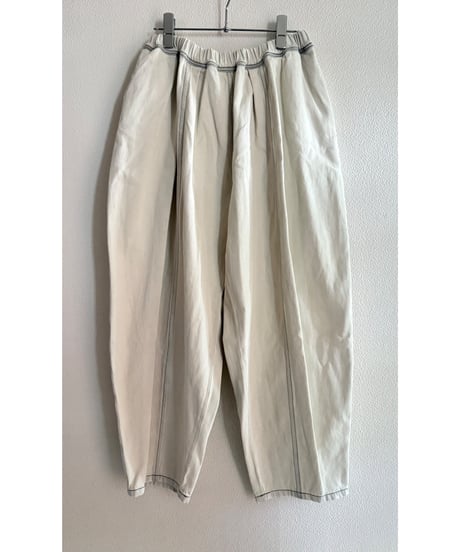 RÉAC/ 8.5オンスデニムコクーンツータックパンツ
