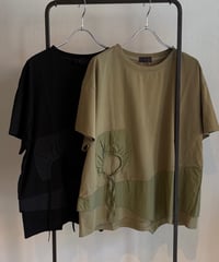 PORT-BLAIR / デザインヘムイレギュラーTシャツ