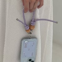 【即納商品】wood handstrap / purple