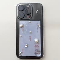 【予約商品】clear pearl / silver / phone case