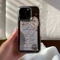 【予約商品】 aqua / gold / phone case
