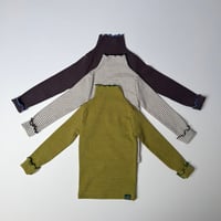 andbutter/14. Wavy Stripe Turtleneck  XS-XL