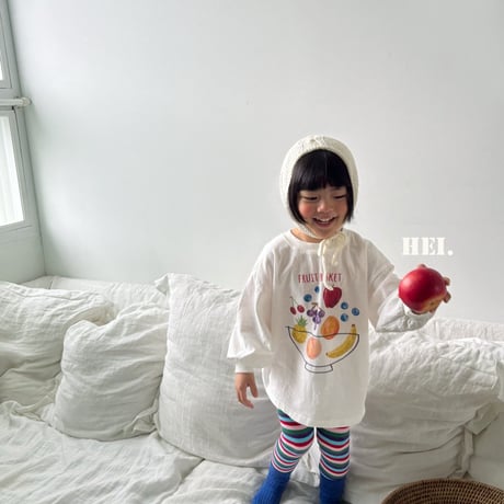 hei/13. fruit long T-shirt XS-XL
