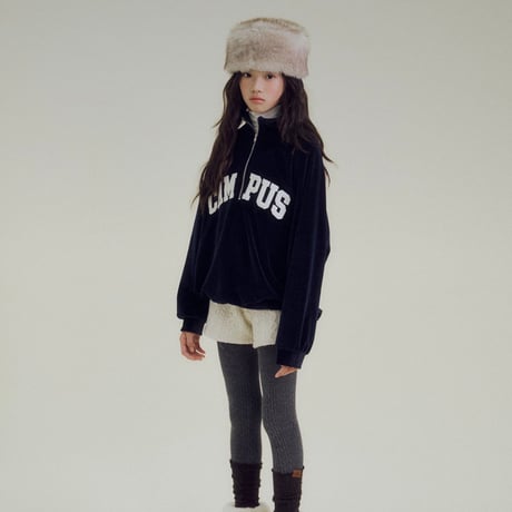 forkchips/47. canvas half zipup M-XL