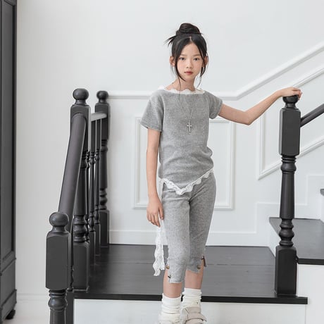 zanclover/48. lace velloa T-shirt 3-11