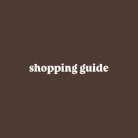shopping guide【必読】