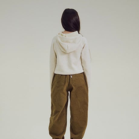 forkchips/44. runa button hood T-shirt JS-JXL