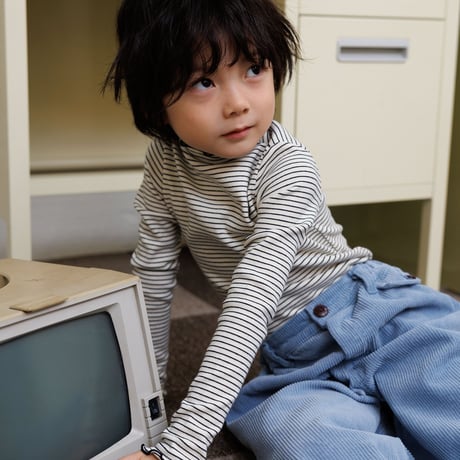 andbutter/14. Wavy Stripe Turtleneck  XS-XL