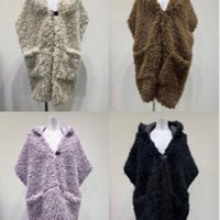 [予約販売] CYAN  TOKYO シアントーキョー　シャギーボアフーディストール　607536