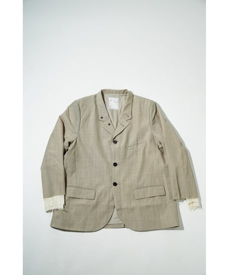 ANCELLM LAYERED TAIORED JACKET