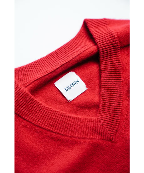 BISOWN CASHMERE B V NECK