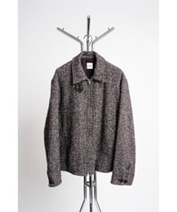 BISOWN LOOP TWEED SEAM POCKET BLOUSON