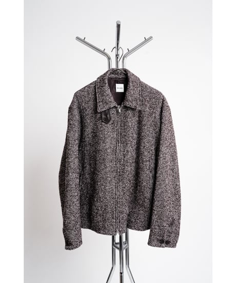 BISOWN LOOP TWEED SEAM POCKET BLOUSON